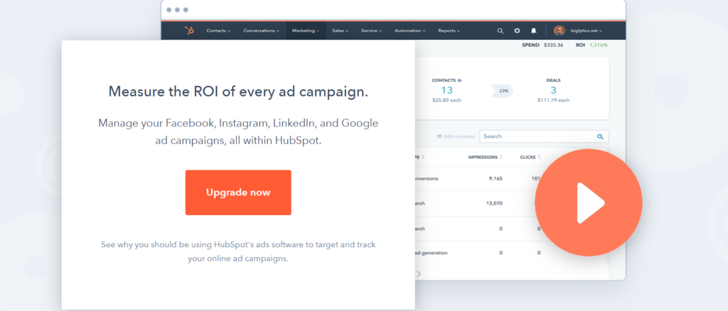 Hubspot Ad Tracking And Management