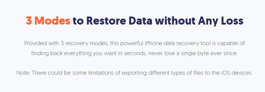 Tenorshare 4uKey iPhone Data Recovery