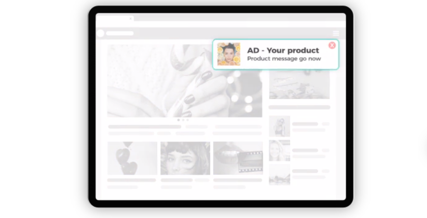 Adport In-Page Push Ad Format