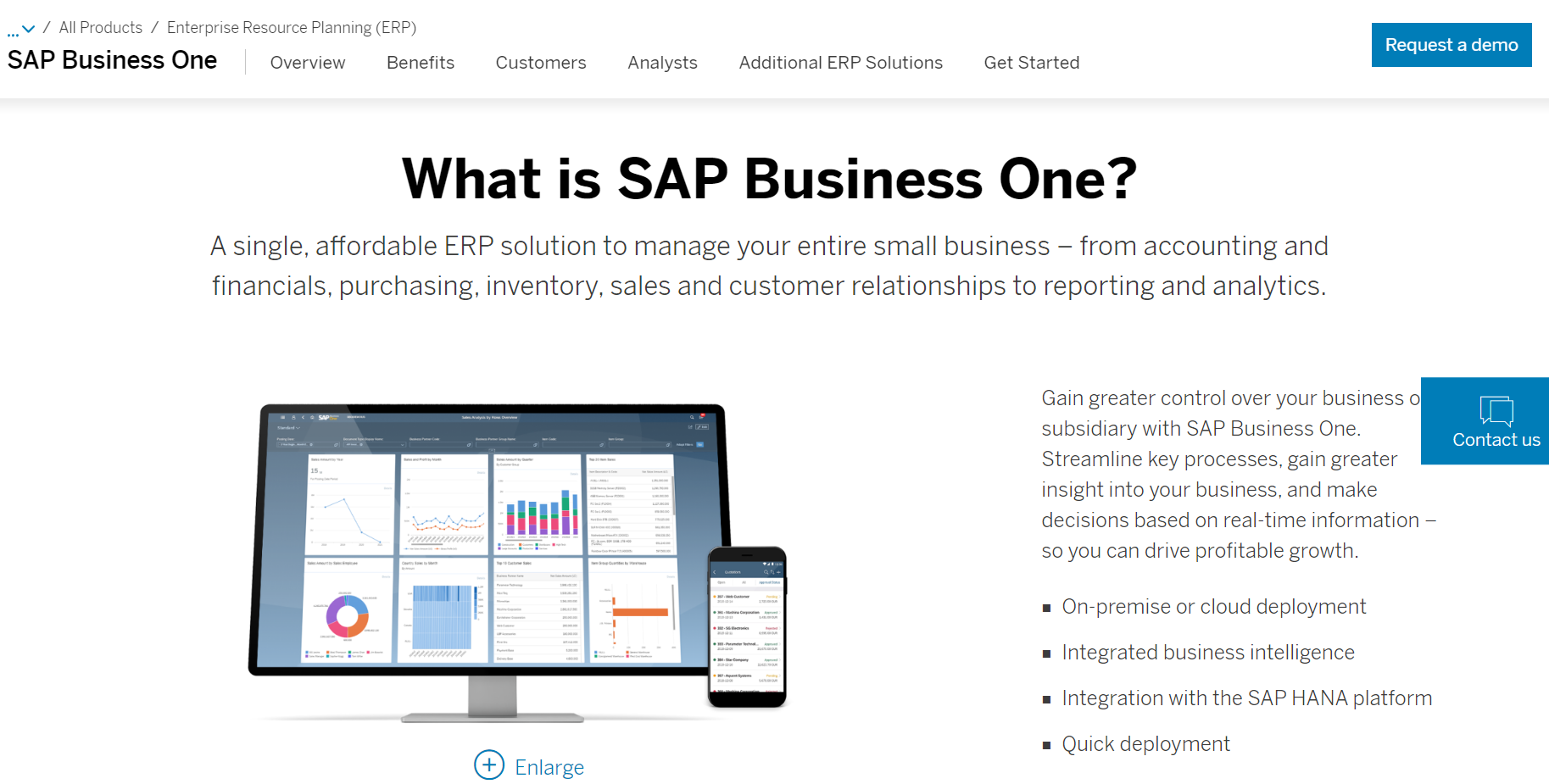 SAP Features