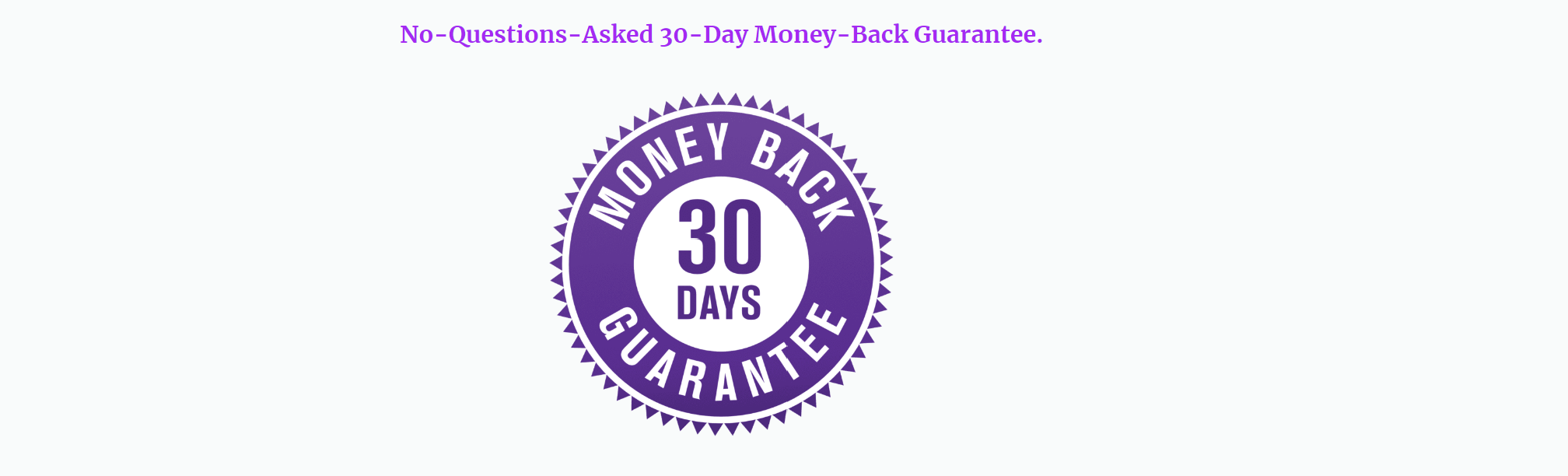 30 päeva raha tagasi garantii
