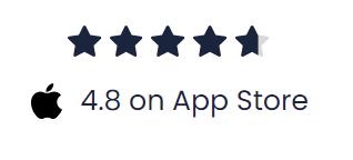 4.8 Rating on App store