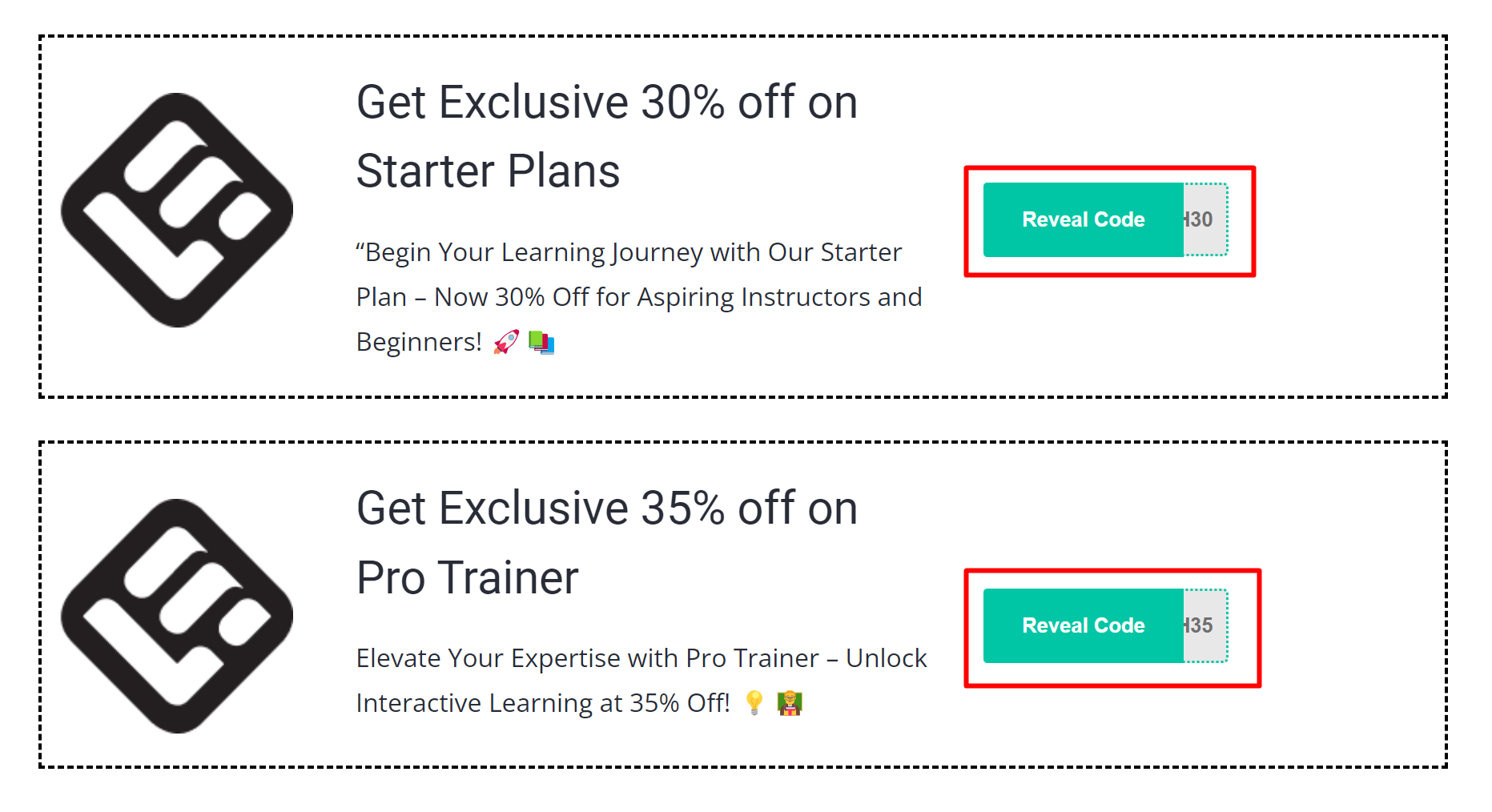 選擇任何優惠券代碼