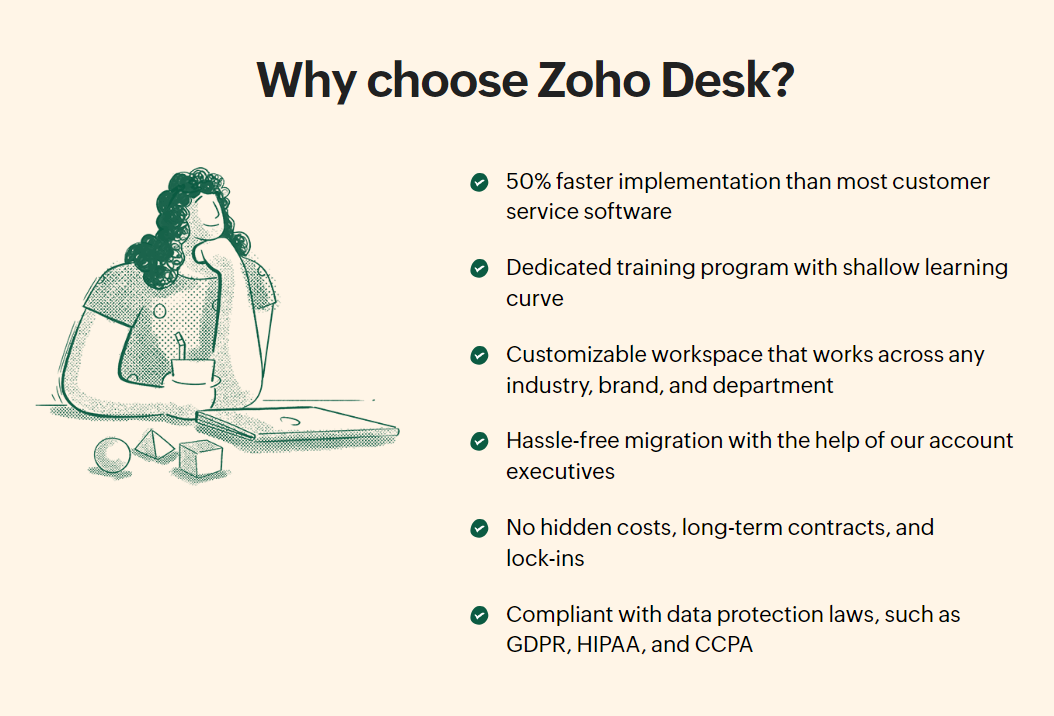 Why Choose ZohoDesk