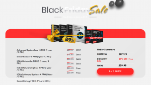 IObit juodasis penktadienis