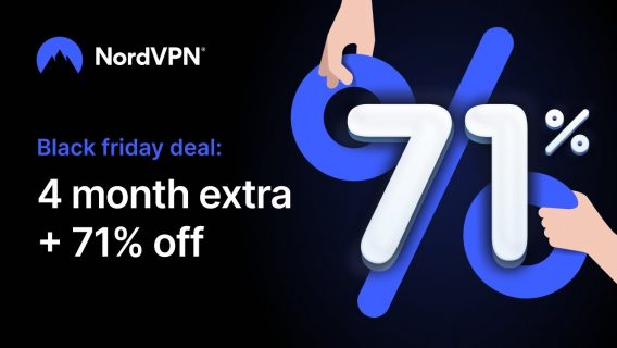 NordVPN Black Friday com 71% de desconto