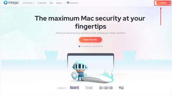 Spustelėkite parduotuvę