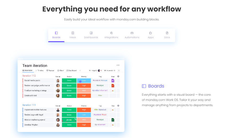 Everything you need for any workflow