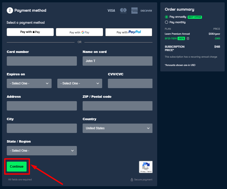 DataCamp-Payment-Cart