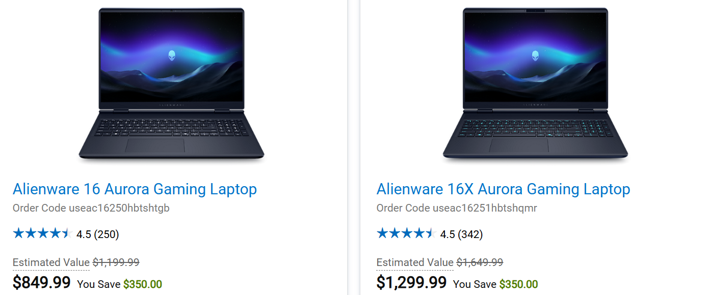 Alienware-Pricing