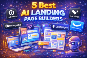 5 Best AI Landing Page Builders To Skyrocket Conversions