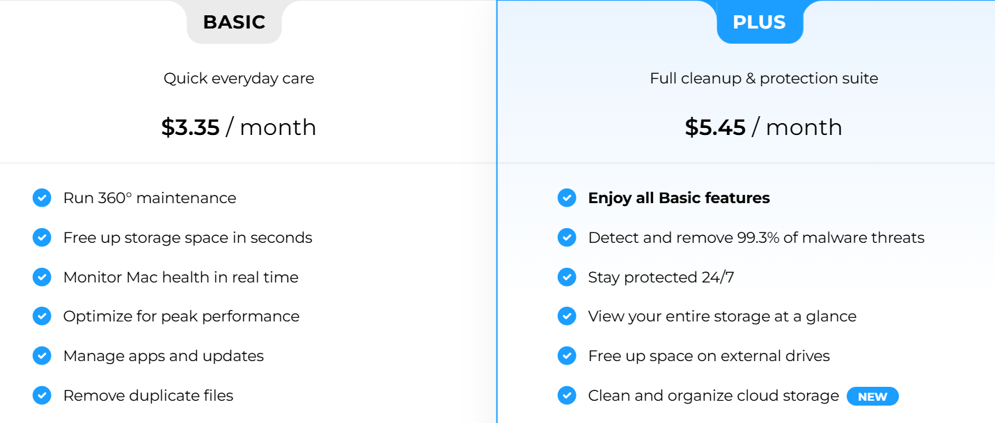 Cleanmymac-pricing
