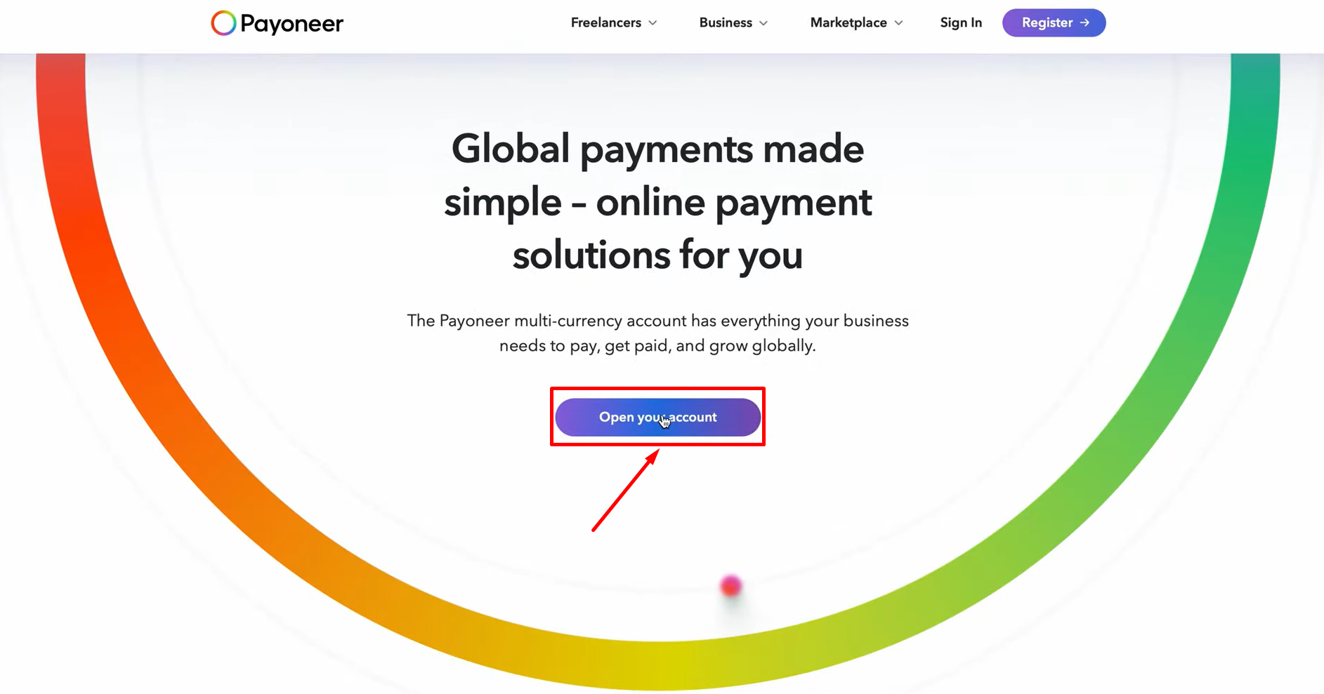 Payoneer-Step1