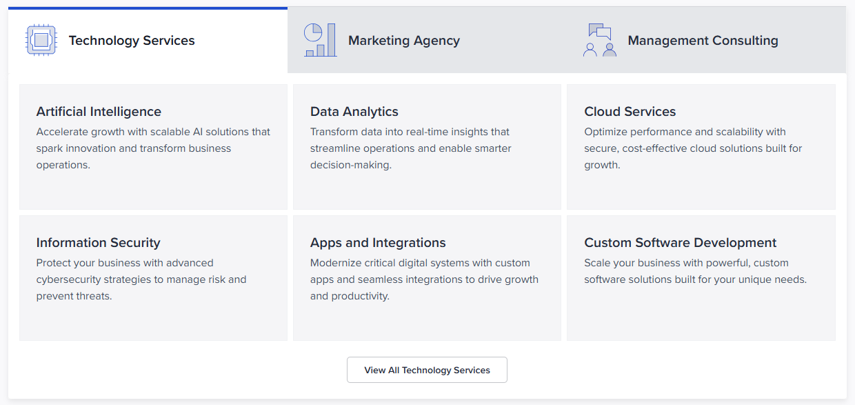 Wide Range Expertise